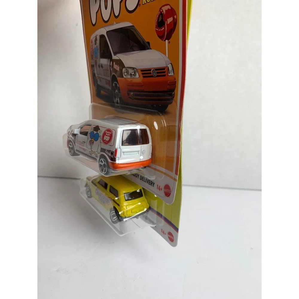 Matchbox Candy Series 1964 Austin Mini Cooper & VW Caddy Delivery Tootsie Roll